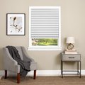 Achim Importing Achim  48 x 75 in. Cordless 1-2-3 Vinyl Room Darkening Pleated Window Shade - White 123CO48W24